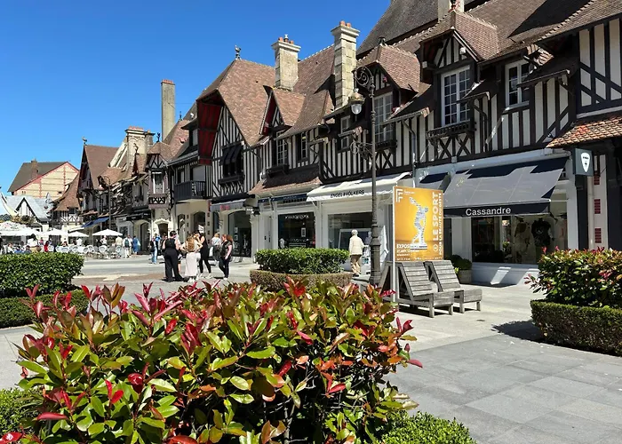 Rez De Chaussee, Vue Sur Le Golf Et Parking Gratuit * Deauville